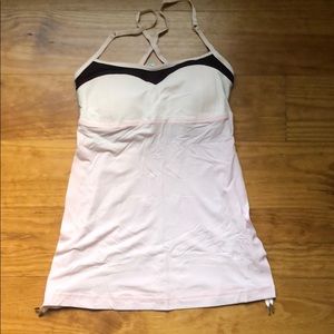 Lululemon size 4 pink tank